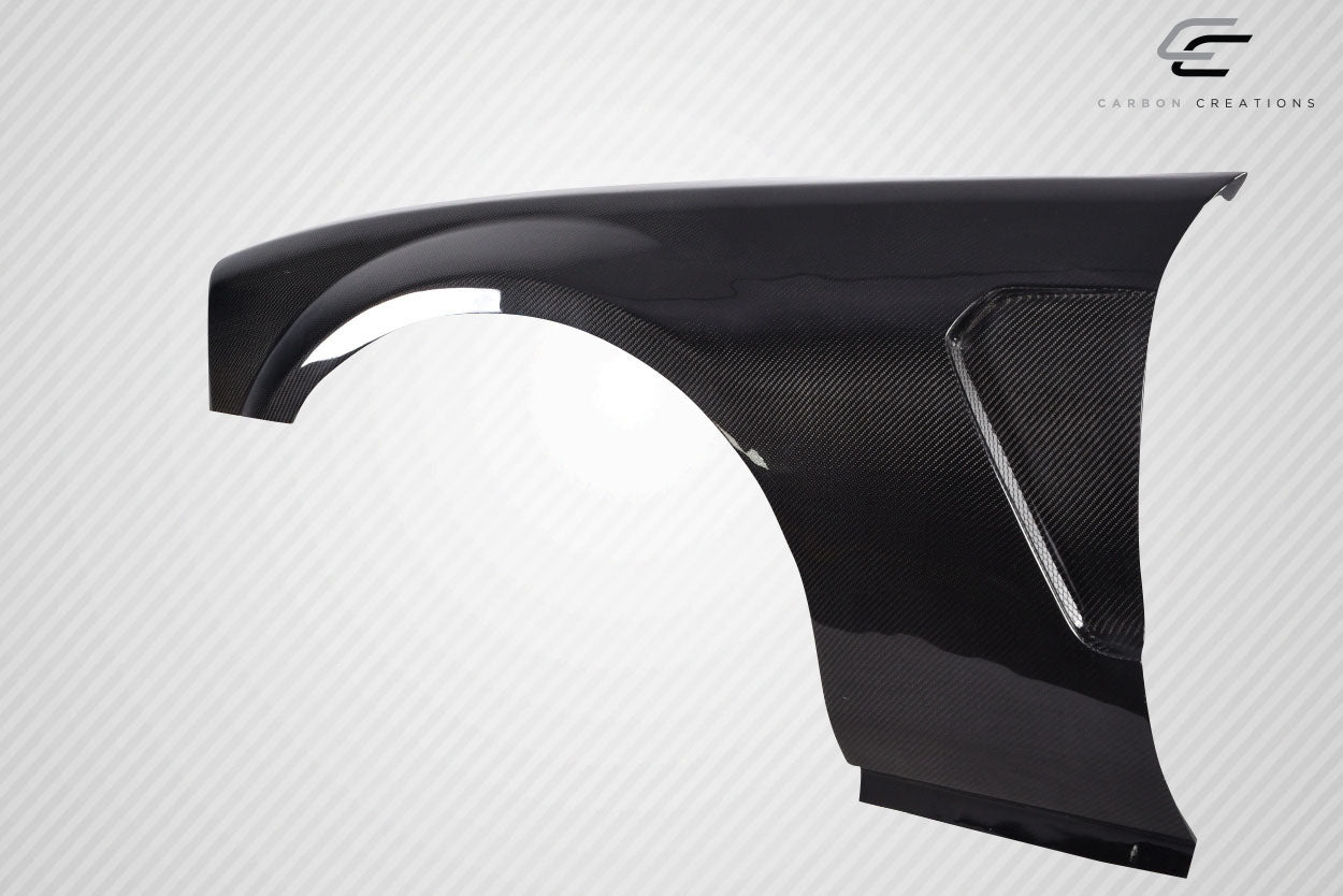Carbon Creations GT350 Look Front Fenders Compatible With 2005-2009 Ford Mustang - 2 Piece - 115442