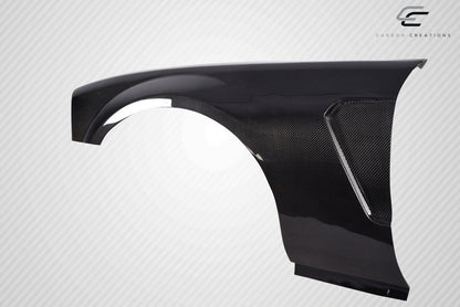 Carbon Creations GT350 Look Front Fenders Compatible With 2005-2009 Ford Mustang - 2 Piece - 115442
