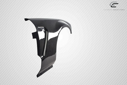 Carbon Creations GT350 Look Front Fenders Compatible With 2005-2009 Ford Mustang - 2 Piece - 115442