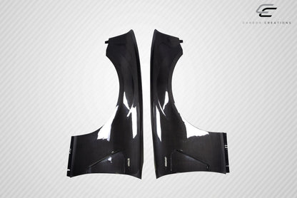Carbon Creations GT350 Look Front Fenders Compatible With 2005-2009 Ford Mustang - 2 Piece - 115442