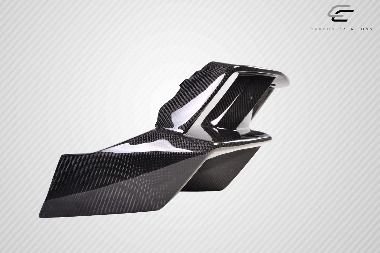 Carbon Creations LP570 Look Rear Lip Add On Spoiler Compatible With 2009-2013 Lamborghini Gallardo - 1 Piece - 115450