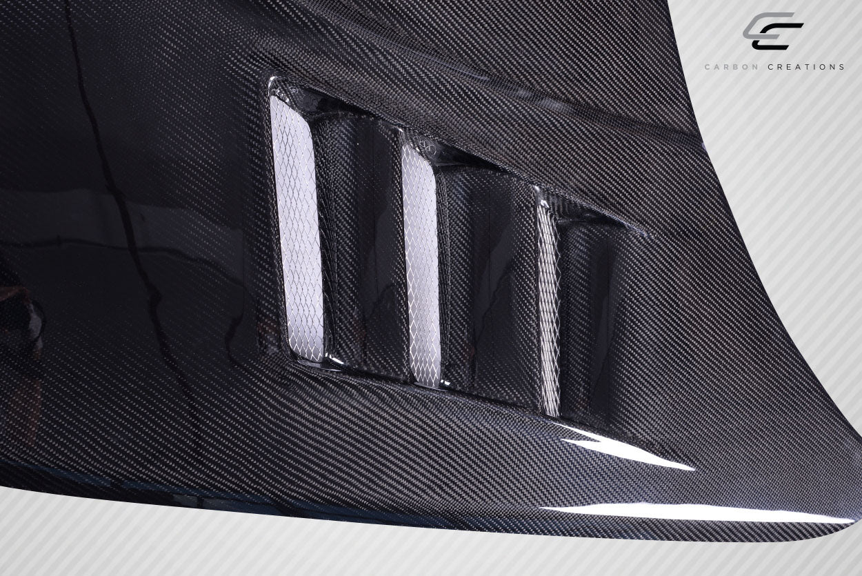 Carbon Creations Vader Hood Compatible With 2004-2008 Mazda RX8 - 1 Piece - 115453