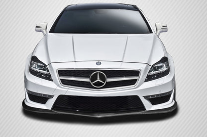 Carbon Creations L-Sport Front Lip Spoiler Compatible With 2012-2014 Mercedes CLS - 1 Piece - 115454