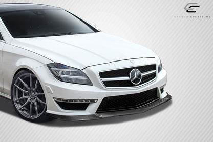 Carbon Creations L-Sport Front Lip Spoiler Compatible With 2012-2014 Mercedes CLS - 1 Piece - 115454