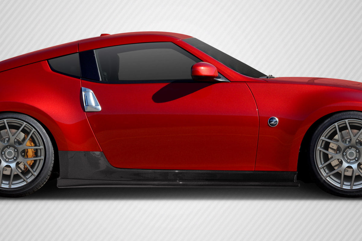 Carbon Creations SL-R Side Skirts Compatible With 2009-2020 Nissan 370Z Z34 - 2 Piece - 115457