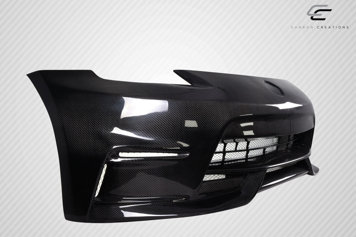 Carbon Creations N4 Front Bumper Cover Compatible With 2003-2008 Nissan 350Z - 1 Piece - 115458