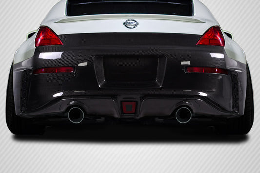 Carbon Creations N4 Rear Bumper Cover Compatible With 2003-2008 Nissan 350Z - 1 Piece - 115459