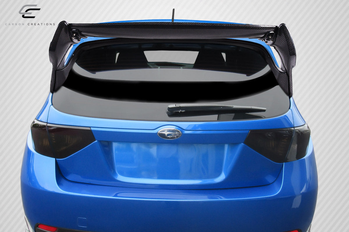 Carbon Creations VR-S Wing Spoiler Compatible With 2008-2014 Subaru Impreza - 4 Piece - 115464