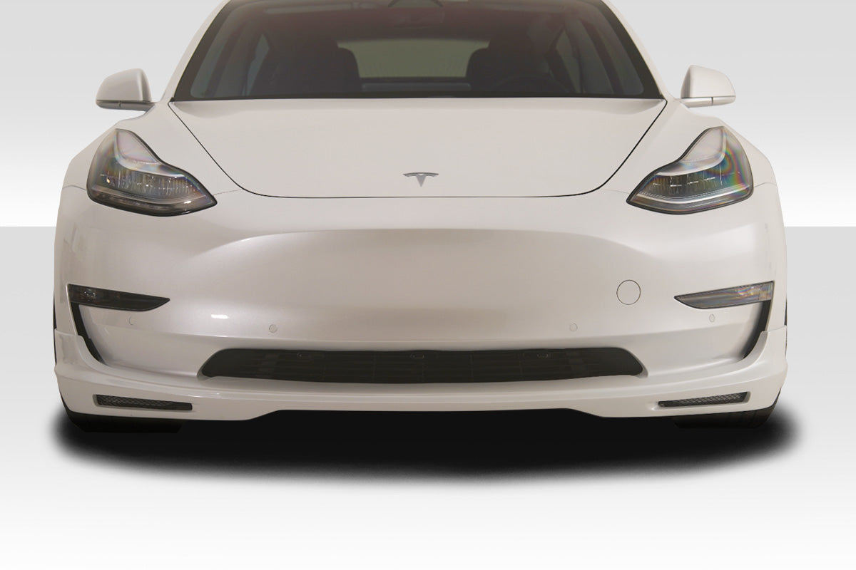 Extreme Dimensions Duraflex GT Concept Front Lip Spoiler Compatible With 2018-2023 Tesla Model 3 - 1 Piece - 115465