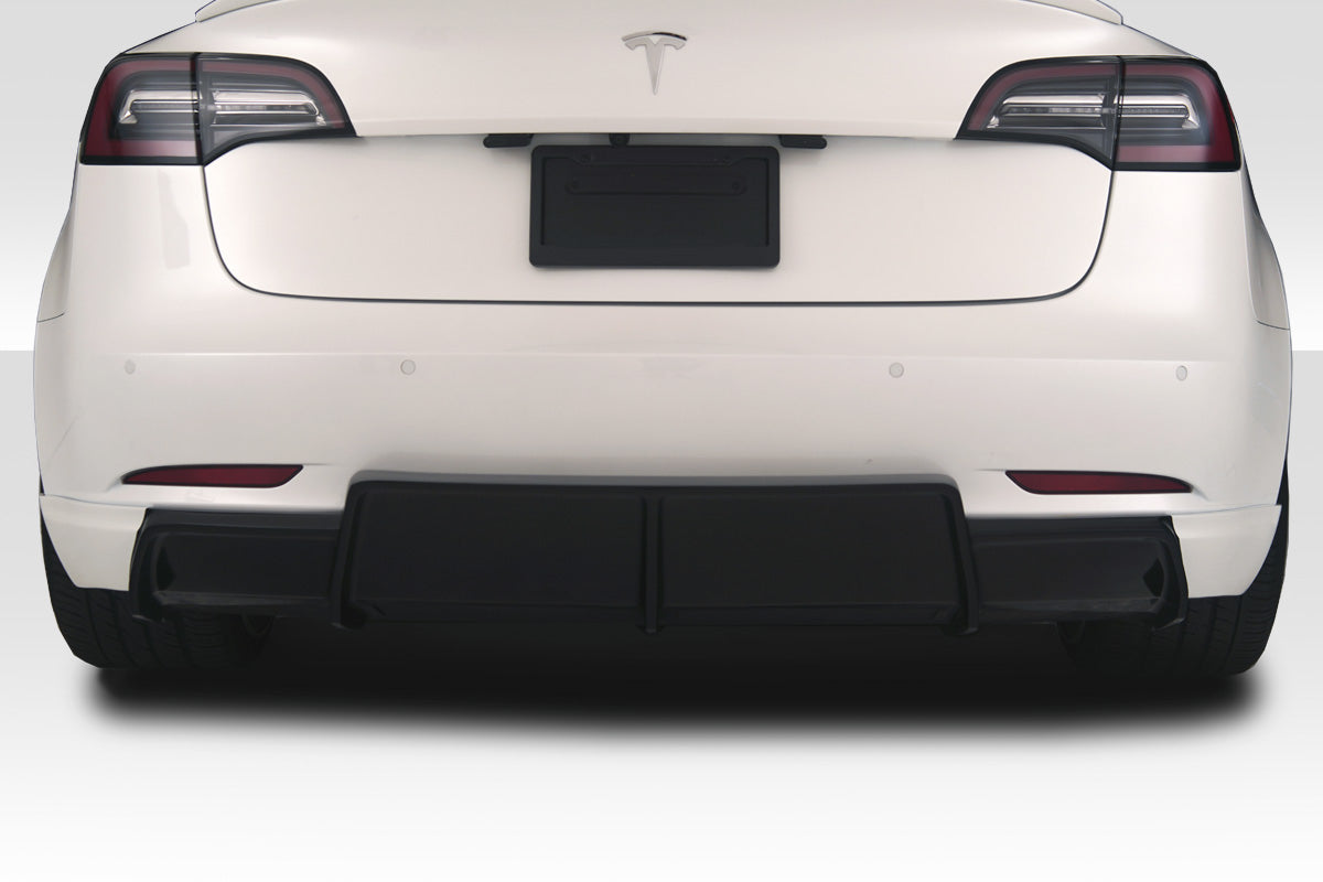 Extreme Dimensions Duraflex GT Concept Rear Diffuser Compatible With 2018-2023 Tesla Model 3 - 1 Piece - 115467