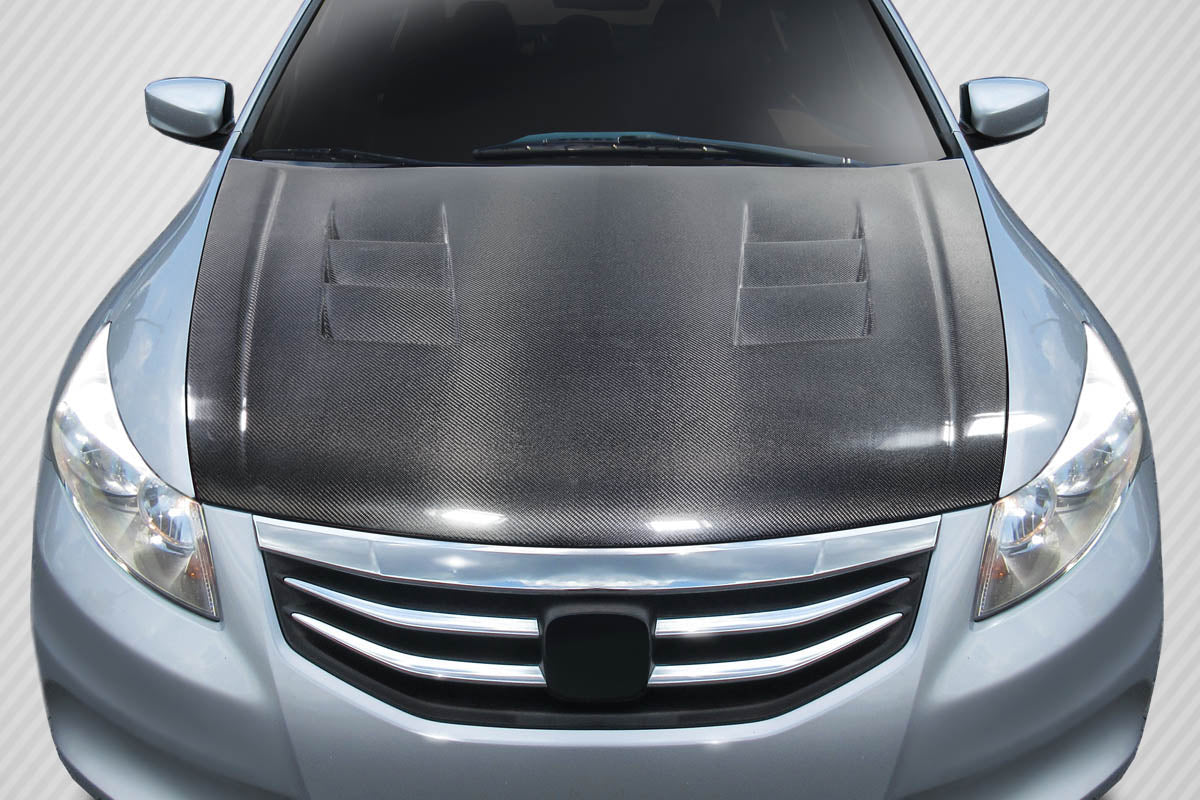 Carbon Creations TS-1 Hood Compatible With 2008-2012 Honda Accord - 1 Piece - 115478