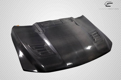 Carbon Creations Rebel Mopar Look Hood Compatible With 2019-2020 Dodge Ram - 1 Piece - 115480