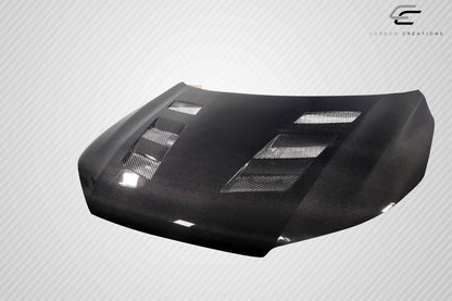 Carbon Creations AM-S Hood Compatible With 2013-2015 Honda Accord - 1 Piece - 115505