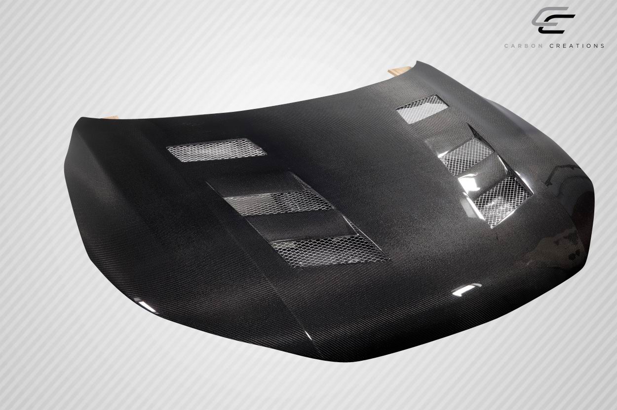 Carbon Creations AM-S Hood Compatible With 2013-2015 Honda Accord - 1 Piece - 115505