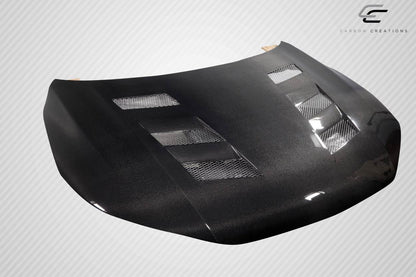 Carbon Creations AM-S Hood Compatible With 2013-2015 Honda Accord - 1 Piece - 115505