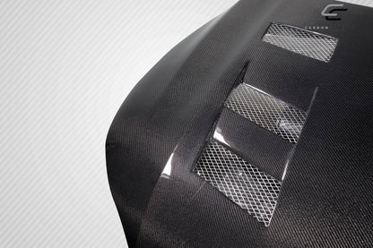 Carbon Creations AM-S Hood Compatible With 2013-2015 Honda Accord - 1 Piece - 115505