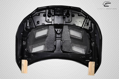 Carbon Creations AM-S Hood Compatible With 2013-2015 Honda Accord - 1 Piece - 115505