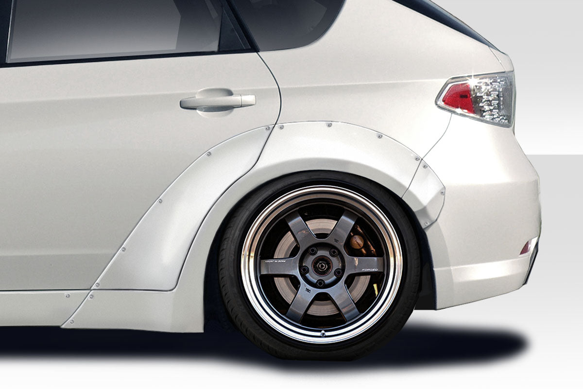 Extreme Dimensions Duraflex MSR Rear Fender Flares Compatible With 2008-2011 Subaru Impreza - 6 Piece - 115507