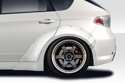 Extreme Dimensions Duraflex MSR Rear Fender Flares Compatible With 2008-2011 Subaru Impreza - 6 Piece - 115507