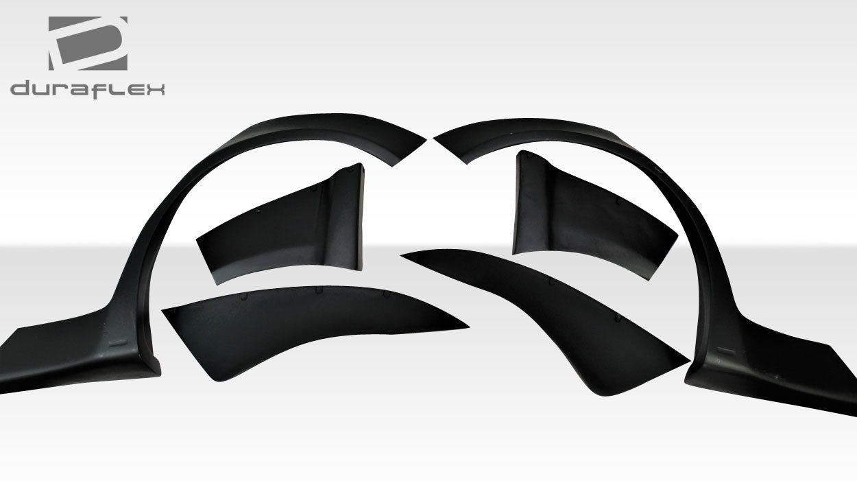 Extreme Dimensions Duraflex MSR Rear Fender Flares Compatible With 2008-2011 Subaru Impreza - 6 Piece - 115507
