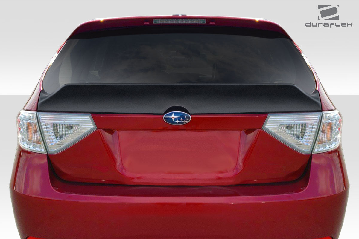 Extreme Dimensions Duraflex MSR Wing Spoiler Compatible With 2008-2011 Subaru Impreza - 1 Piece - 115508