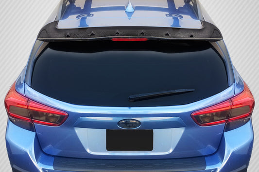 Carbon Creations STI Look Rear Wing Spoiler Compatible With 2018-2023 Subaru Crosstrek - 1 Piece - 115511