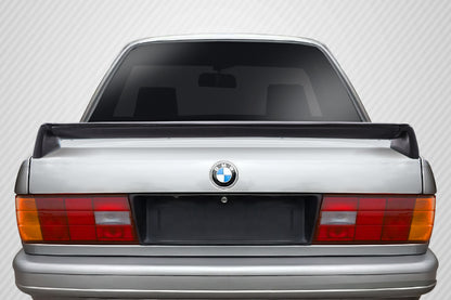 Carbon Creations Evo Look Wing Spoiler Compatible With 1984-1991 BMW 3 Series - 2 Piece - 115515