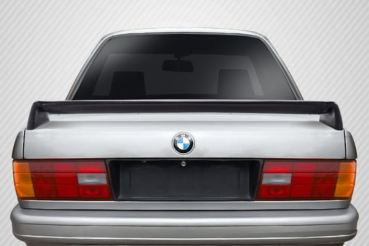 Carbon Creations Evo Look Wing Spoiler Compatible With 1984-1991 BMW 3 Series - 2 Piece - 115515