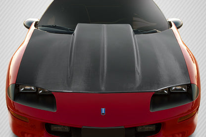 Carbon Creations Cowl Hood Compatible With 1993-1997 Chevrolet Camaro - 1 Piece - 115520