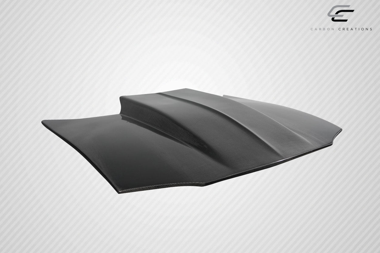 Carbon Creations Cowl Hood Compatible With 1993-1997 Chevrolet Camaro - 1 Piece - 115520