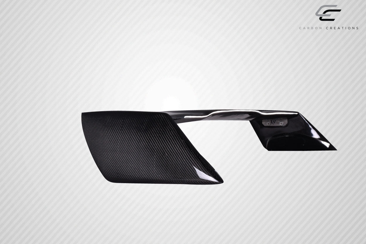 Carbon Creations QTM Wing Spoiler Compatible With 2011-2015 Chevrolet Cruze - 3 Piece - 115521