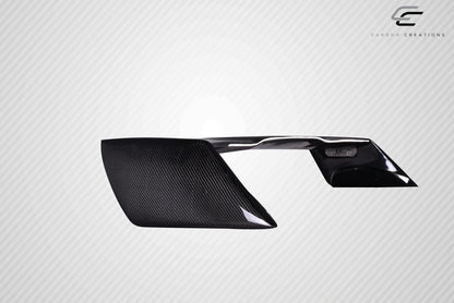 Carbon Creations QTM Wing Spoiler Compatible With 2011-2015 Chevrolet Cruze - 3 Piece - 115521