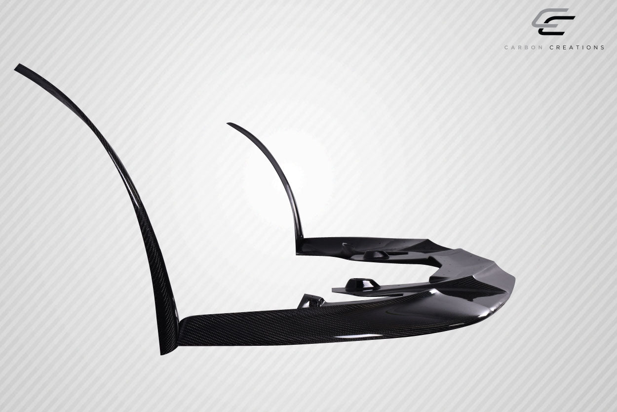 Carbon Creations ZR Front Lip Spoiler Compatible With 2005-2013 Chevrolet Corvette - 3 Piece - 115523