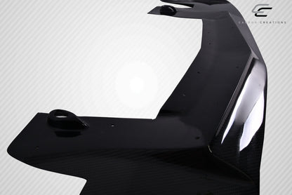 Carbon Creations ZR Front Lip Spoiler Compatible With 2005-2013 Chevrolet Corvette - 3 Piece - 115523