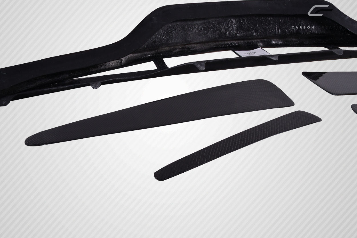 Carbon Creations Eros Version 2 Front Lip Spoiler Compatible With 1999-2004 Ferrari 360 Modena - 1 Piece - 115528