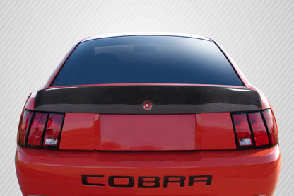 Carbon Creations Cobra Look Wing Spoiler Compatible With 1999-2004 Ford Mustang - 1 Piece - 115531
