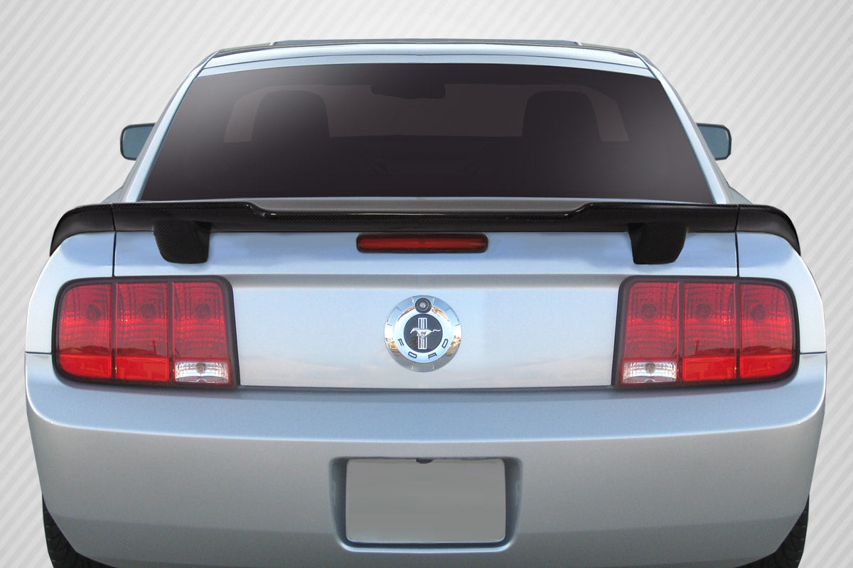Carbon Creations R-Spec Wing Spoiler Compatible With 2005-2009 Ford Mustang - 3 Piece - 115532