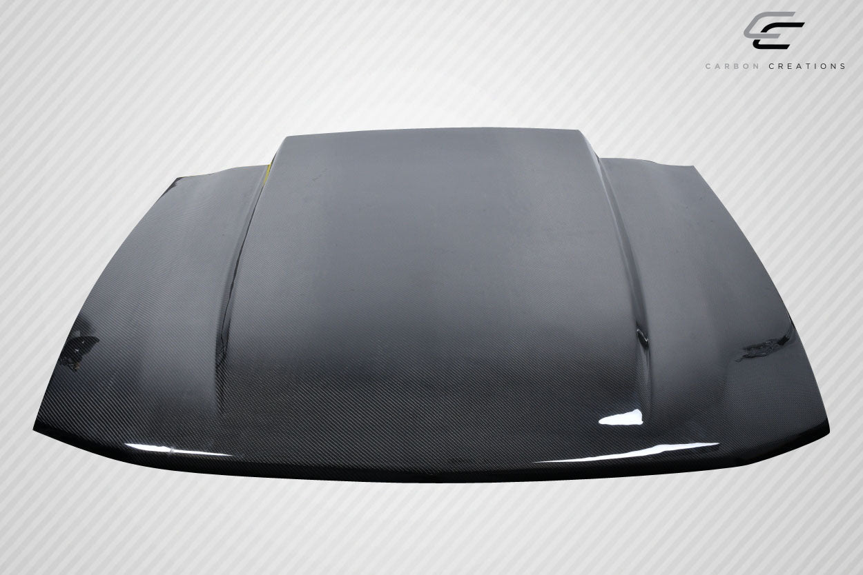 Carbon Creations Cowl Hood Compatible With 2005-2009 Ford Mustang - 1 Piece - 115533