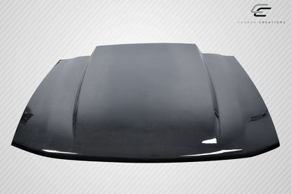 Carbon Creations Cowl Hood Compatible With 2005-2009 Ford Mustang - 1 Piece - 115533