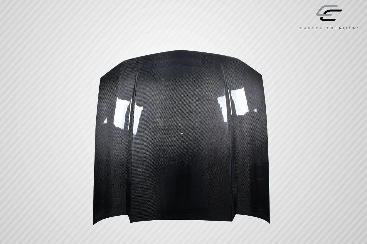 Carbon Creations Cowl Hood Compatible With 2005-2009 Ford Mustang - 1 Piece - 115533