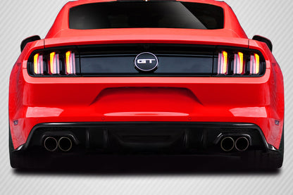 Carbon Creations KT Style Rear Lip Add On Spoiler Compatible With 2015-2017 Ford Mustang - 1 Piece - 115535