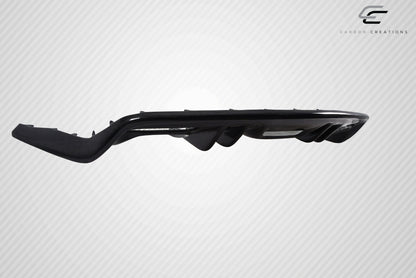 Carbon Creations KT Style Rear Lip Add On Spoiler Compatible With 2015-2017 Ford Mustang - 1 Piece - 115535