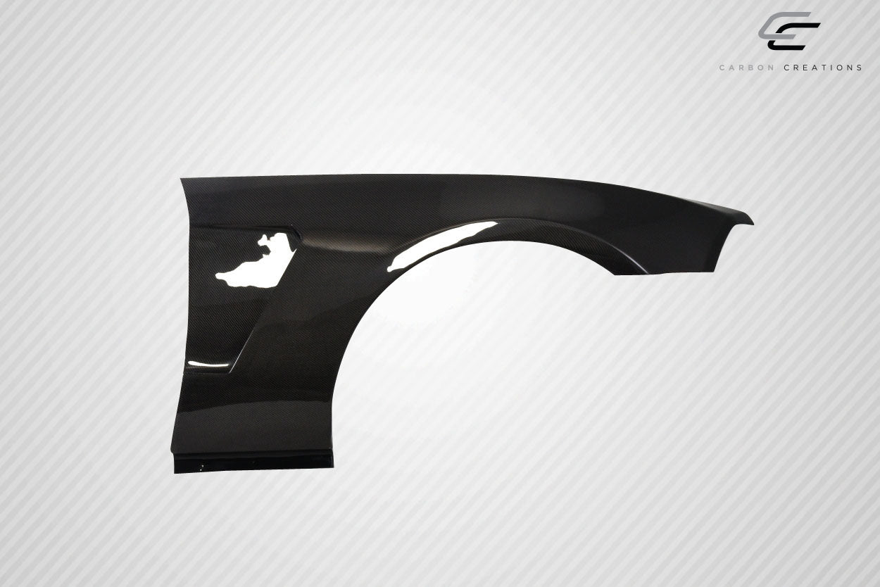 Carbon Creations GT350 V2 Look Front Fenders Compatible With 2010-2014 Ford Mustang - 2 Piece - 115538
