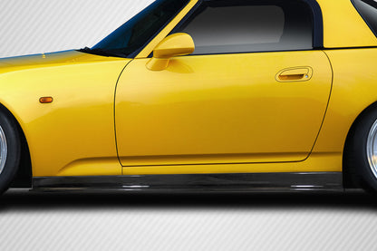 Carbon Creations Type JS Side Skirts Compatible With 2000-2009 Honda S2000 - 2 Piece - 115539
