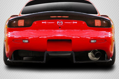 Carbon Creations RE-GT Rear Lip Add On Spoiler Compatible With 1993-1997 Mazda RX7 - 3 Piece - 115550
