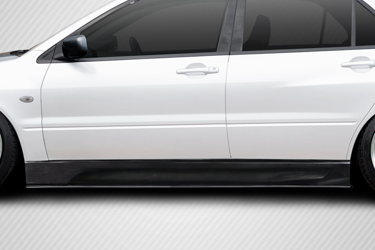 Carbon Creations VRS Side Skirts Compatible With 2003-2006 Mitsubishi Lancer - 4 Piece - 115553