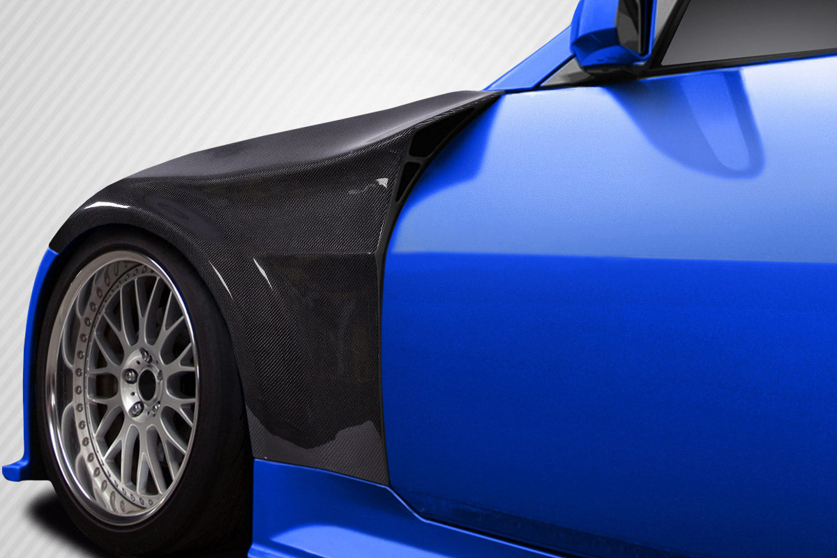 Carbon Creations Demon Front Fenders Compatible With 2003-2008 Nissan 350Z - 2 Piece - 115558