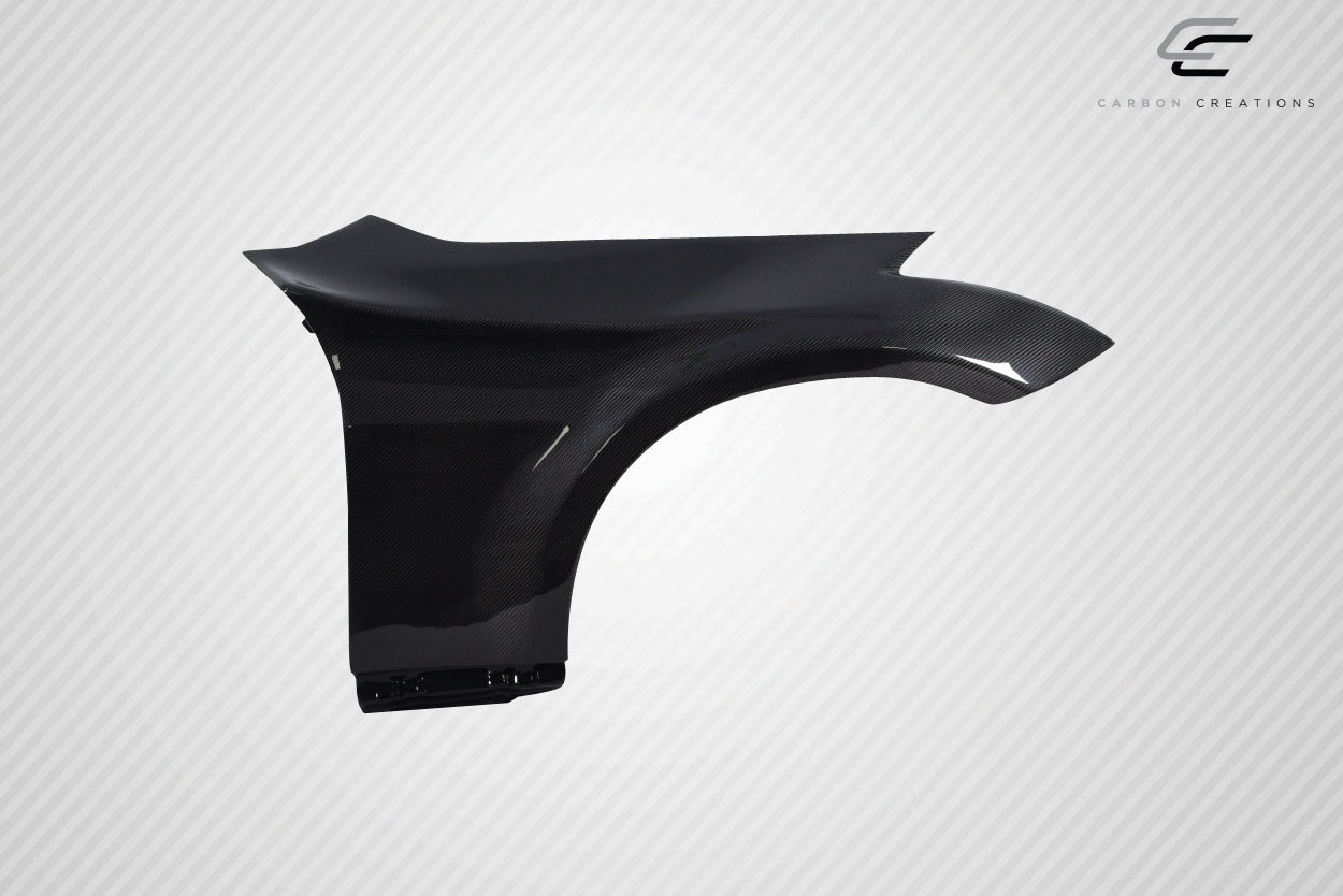 Carbon Creations Demon Front Fenders Compatible With 2003-2008 Nissan 350Z - 2 Piece - 115558