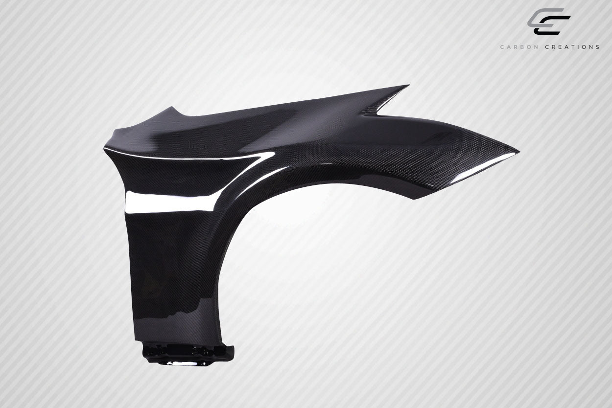 Carbon Creations Demon Front Fenders Compatible With 2003-2008 Nissan 350Z - 2 Piece - 115558