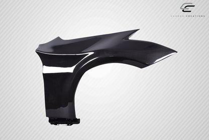 Carbon Creations Demon Front Fenders Compatible With 2003-2008 Nissan 350Z - 2 Piece - 115558